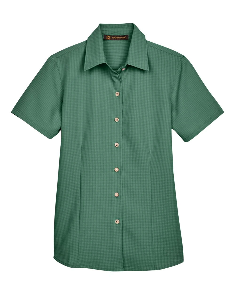 Harriton-M560W-Women's Barbados Textured Camp Shirt - Image 32