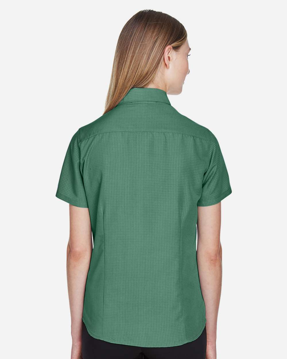 Harriton-M560W-Women's Barbados Textured Camp Shirt - Image 36