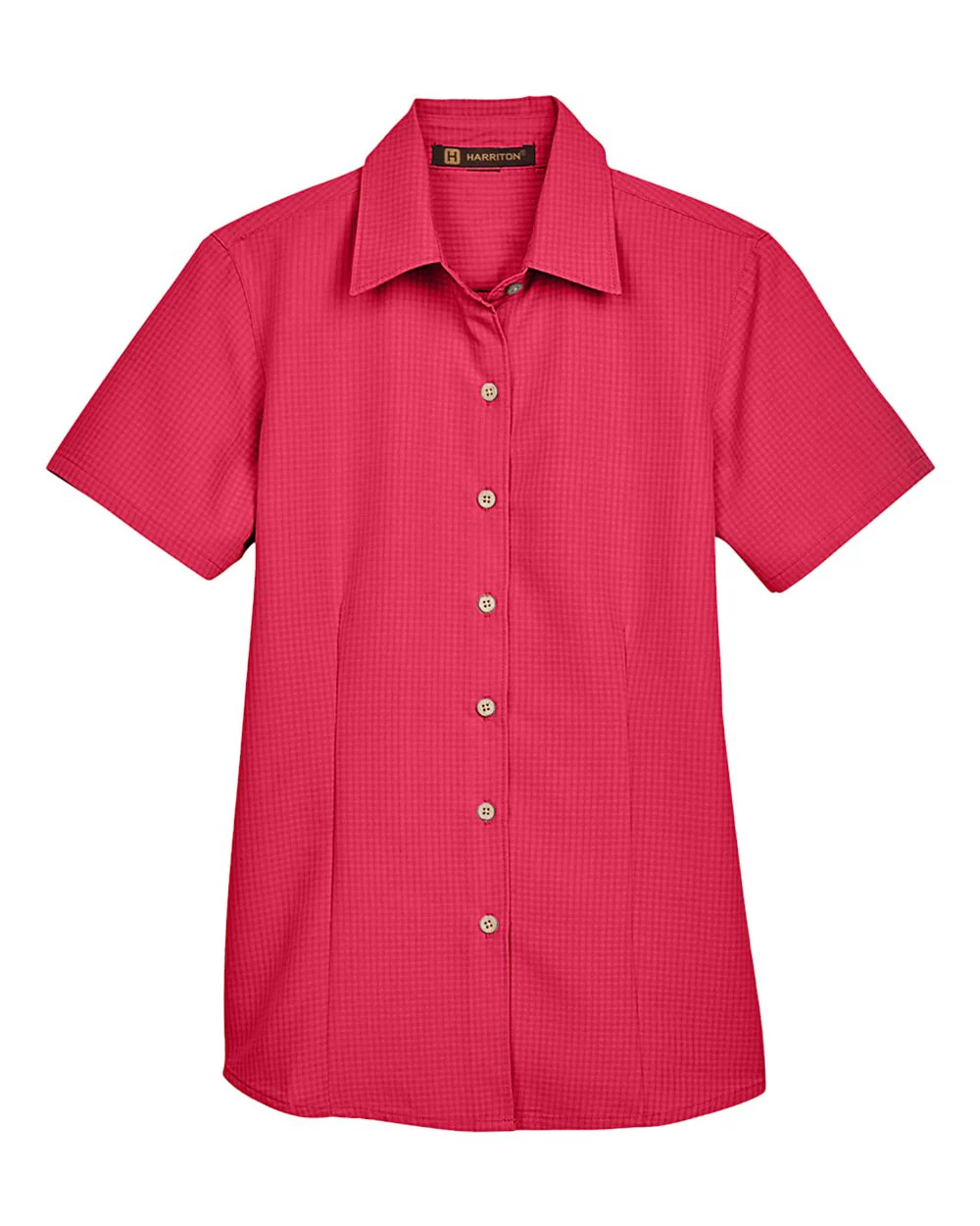 Harriton-M560W-Women's Barbados Textured Camp Shirt - Image 37