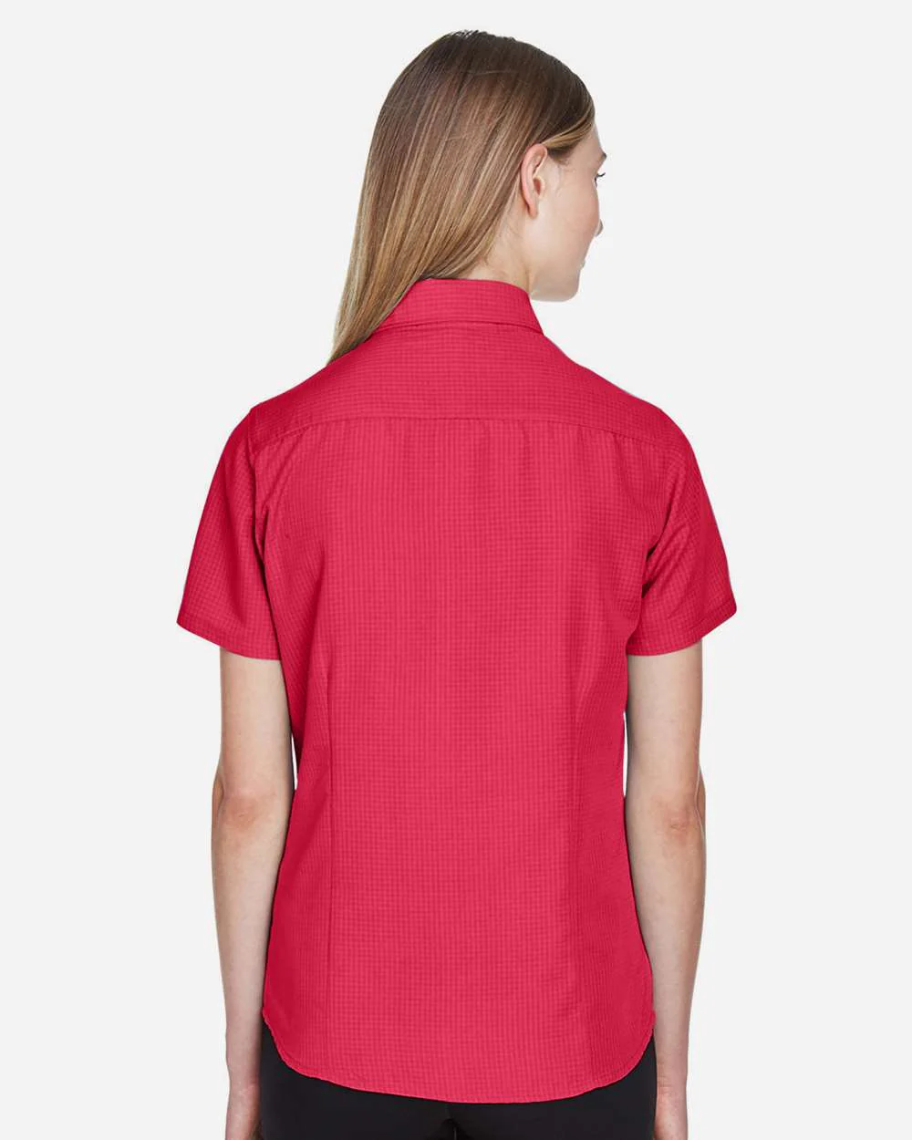 Harriton-M560W-Women's Barbados Textured Camp Shirt - Image 41