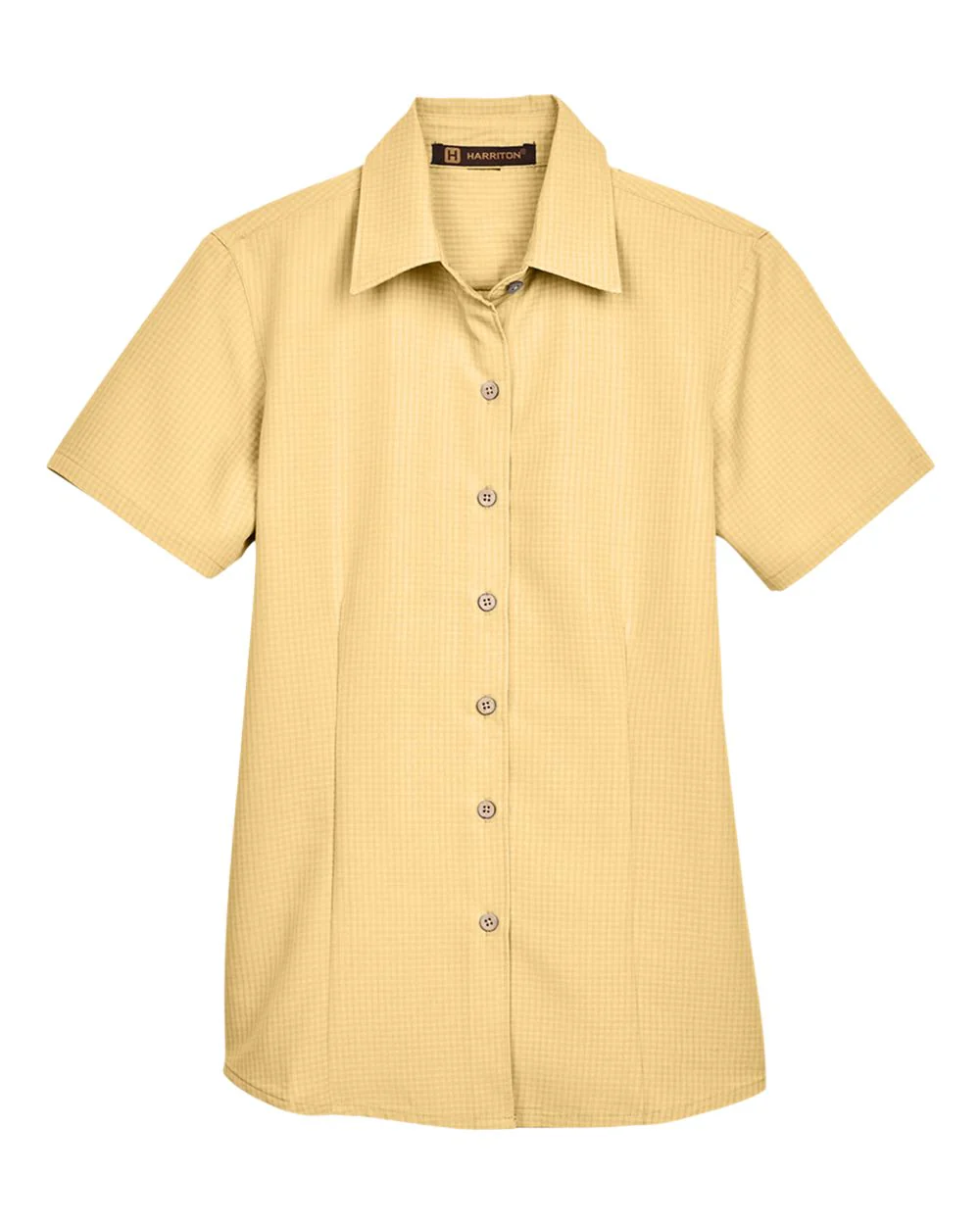 Harriton-M560W-Women's Barbados Textured Camp Shirt - Image 42