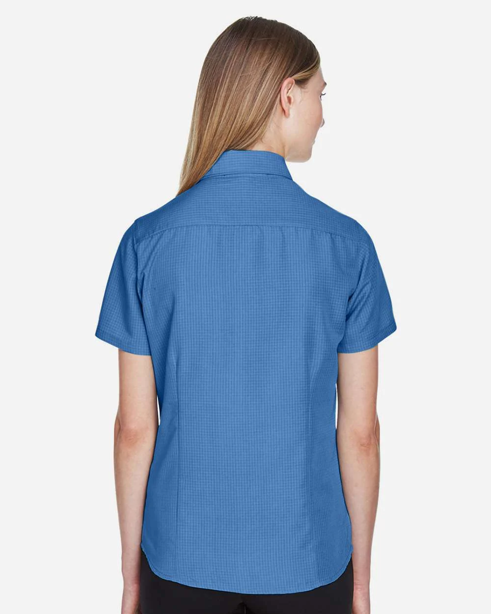 Harriton-M560W-Women's Barbados Textured Camp Shirt - Image 51