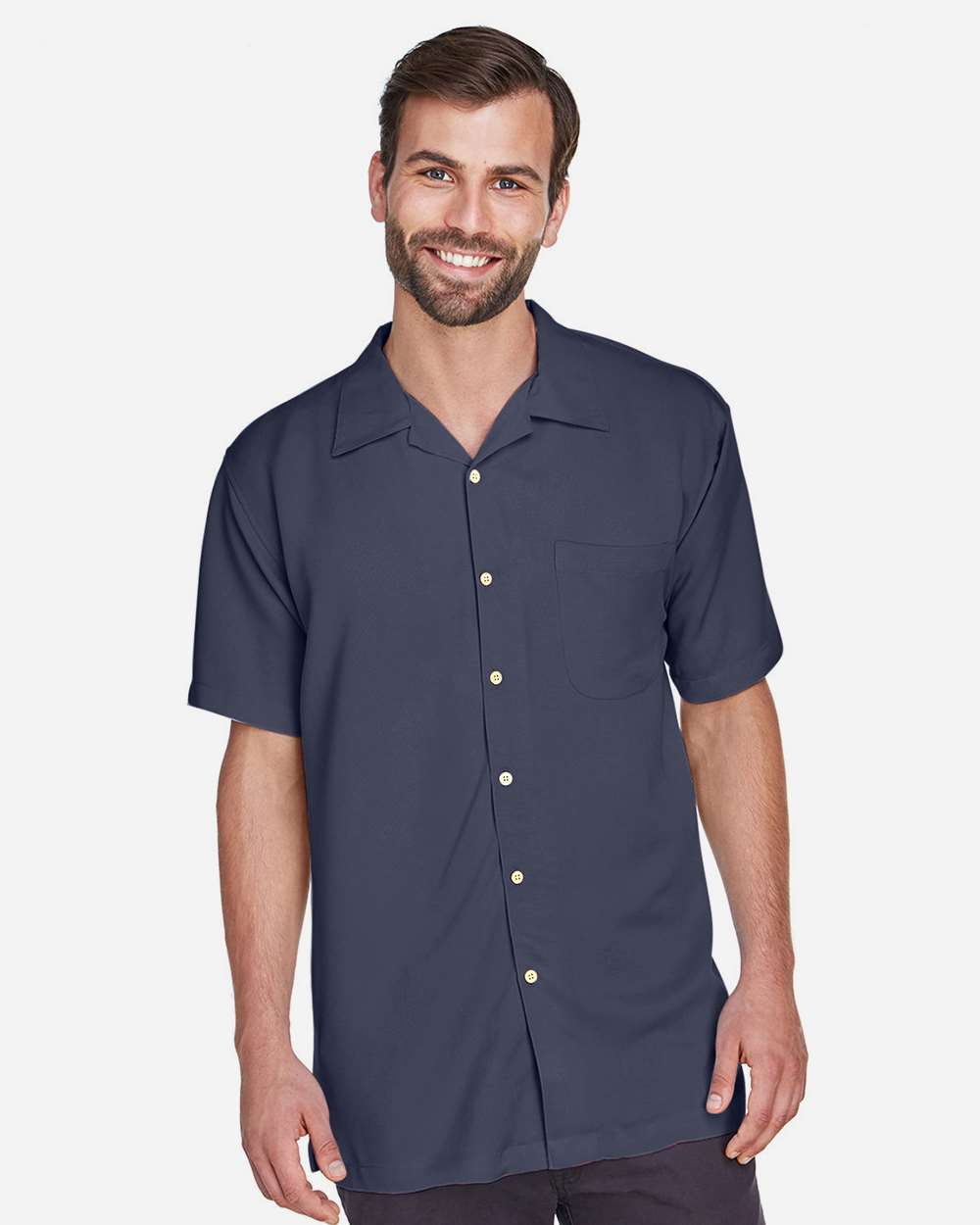 Harriton-M570-Men's Bahama Cord Camp Shirt - Image 24