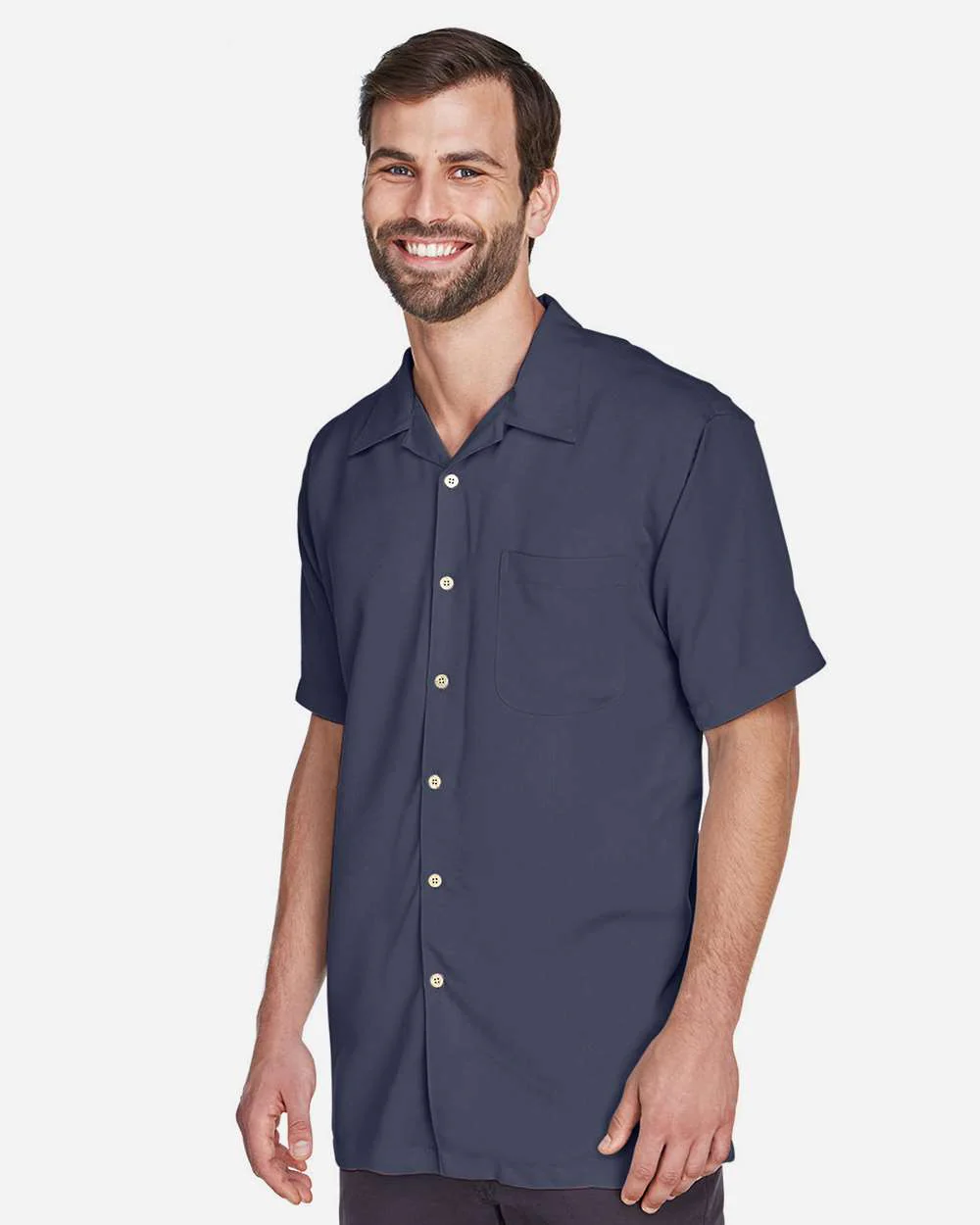 Harriton-M570-Men's Bahama Cord Camp Shirt - Image 25