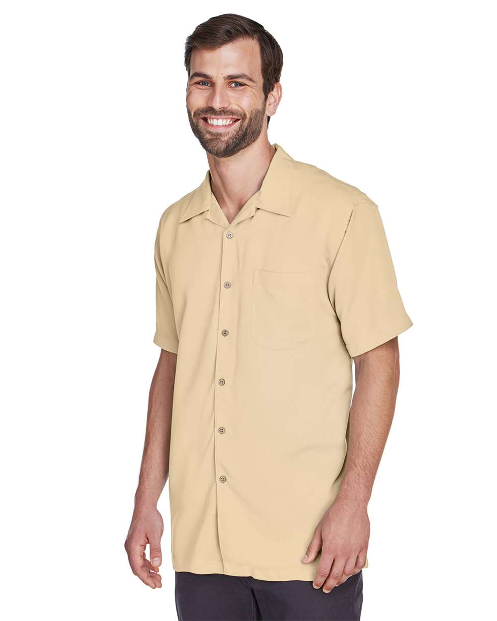 Harriton-M570-Men's Bahama Cord Camp Shirt - Image 30