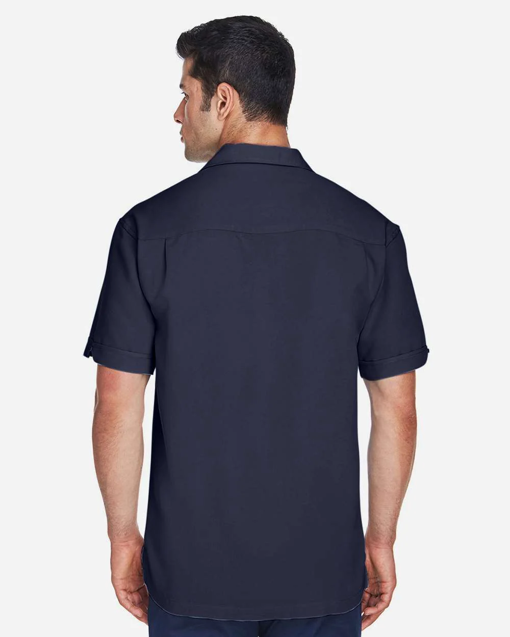 Harriton-M575-Men's Two-Tone Camp Shirt - Image 16