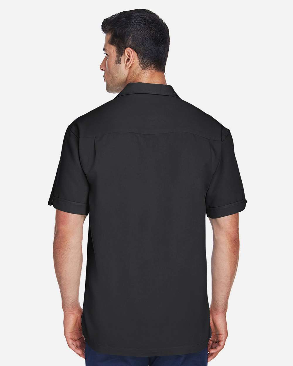 Harriton-M575-Men's Two-Tone Camp Shirt - Image 5