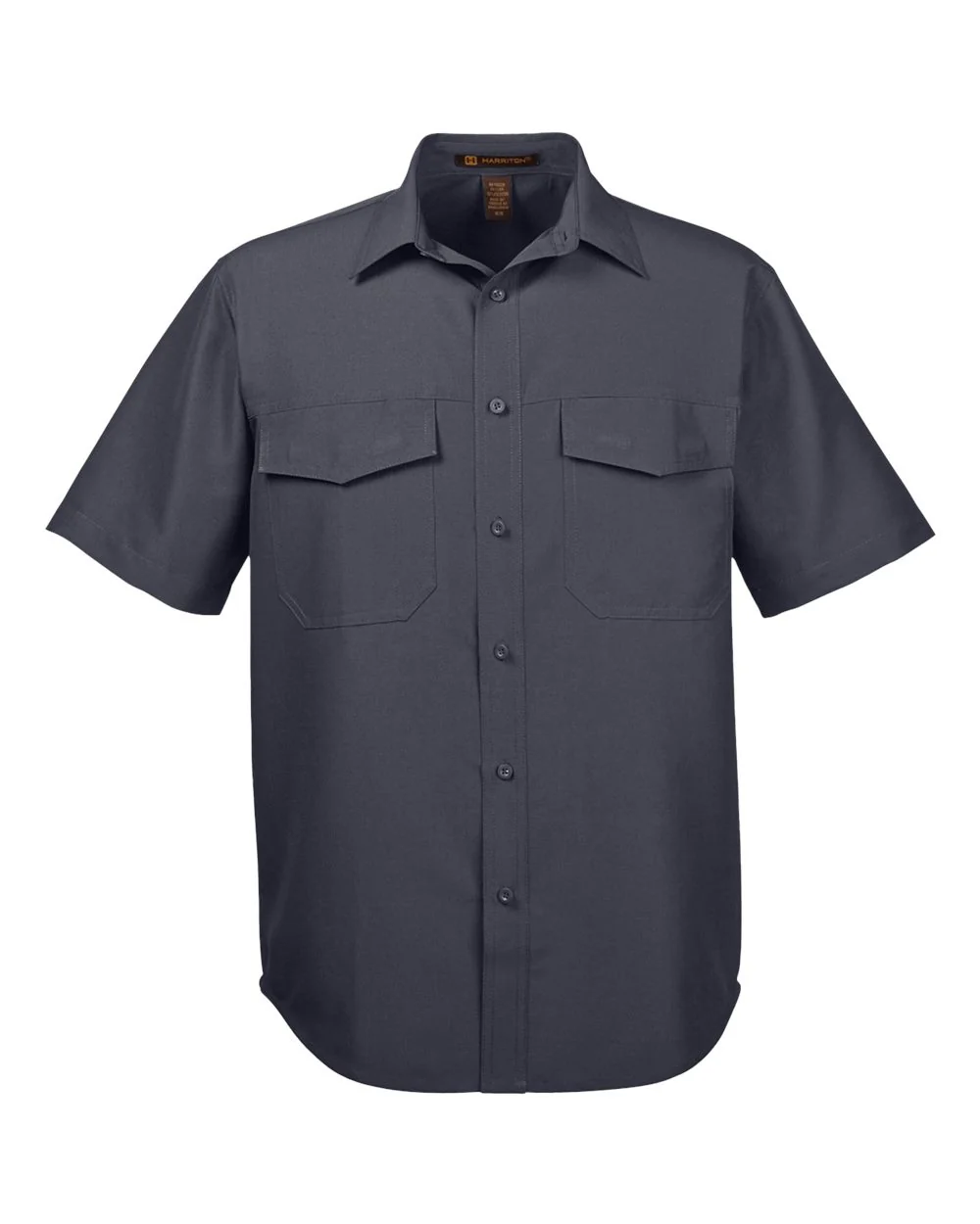 Harriton-M580-Men's Key West Short Sleeve Performance Staff Shirt - Image 10