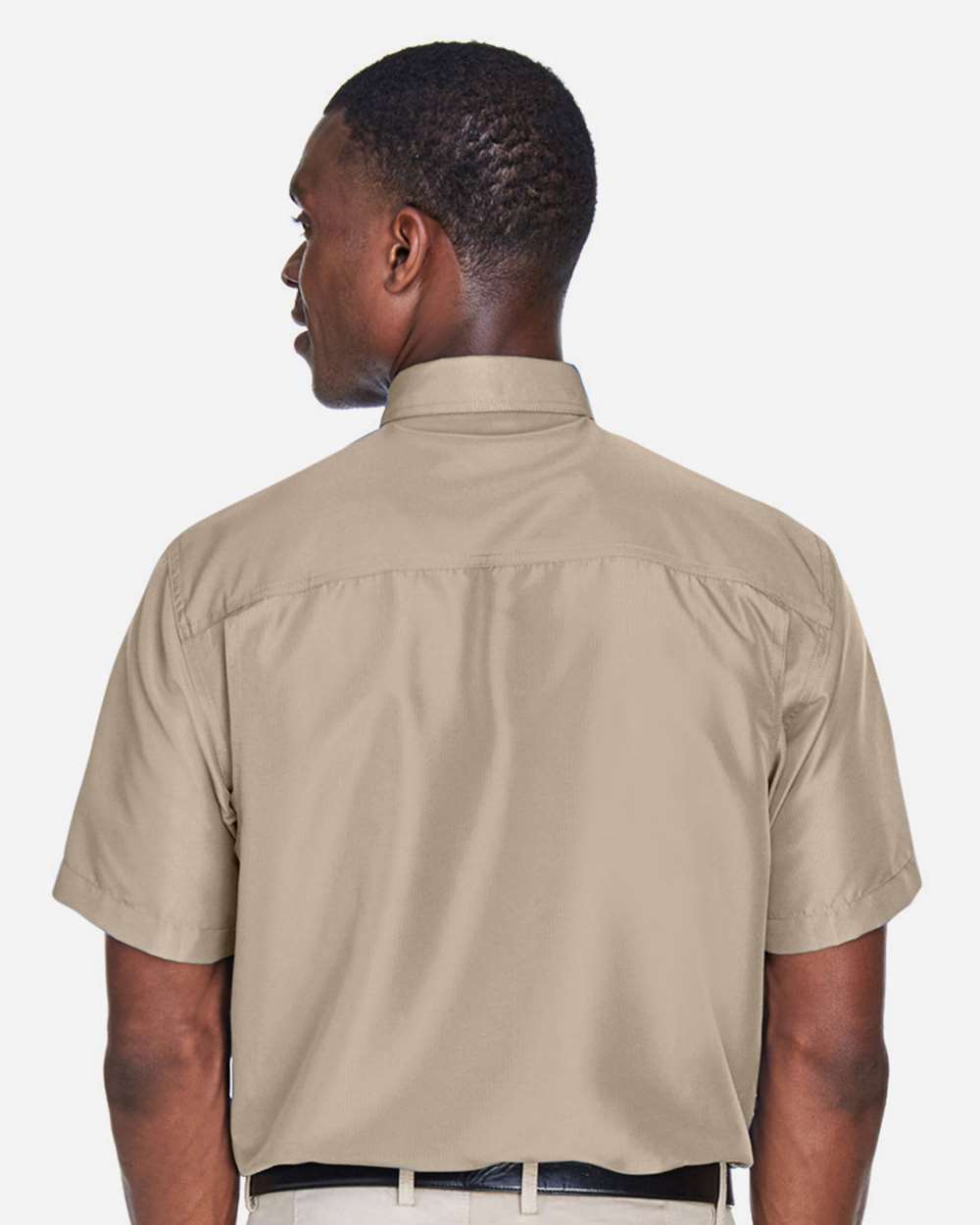 Harriton-M580-Men's Key West Short Sleeve Performance Staff Shirt - Image 17