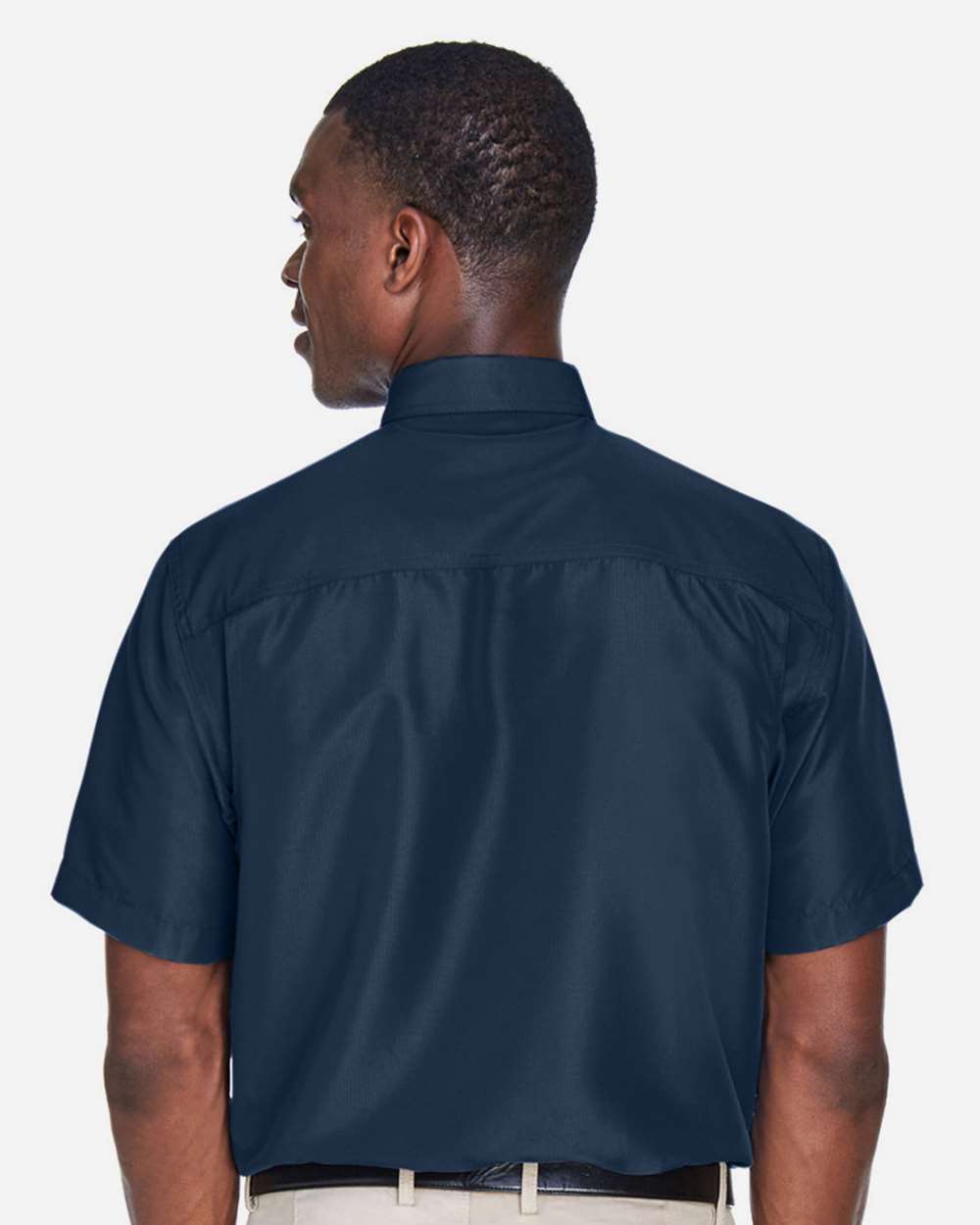 Harriton-M580-Men's Key West Short Sleeve Performance Staff Shirt - Image 21