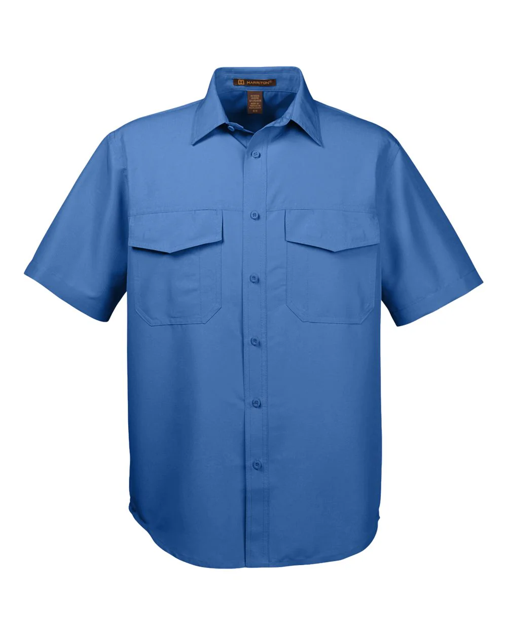 Harriton-M580-Men's Key West Short Sleeve Performance Staff Shirt - Image 22