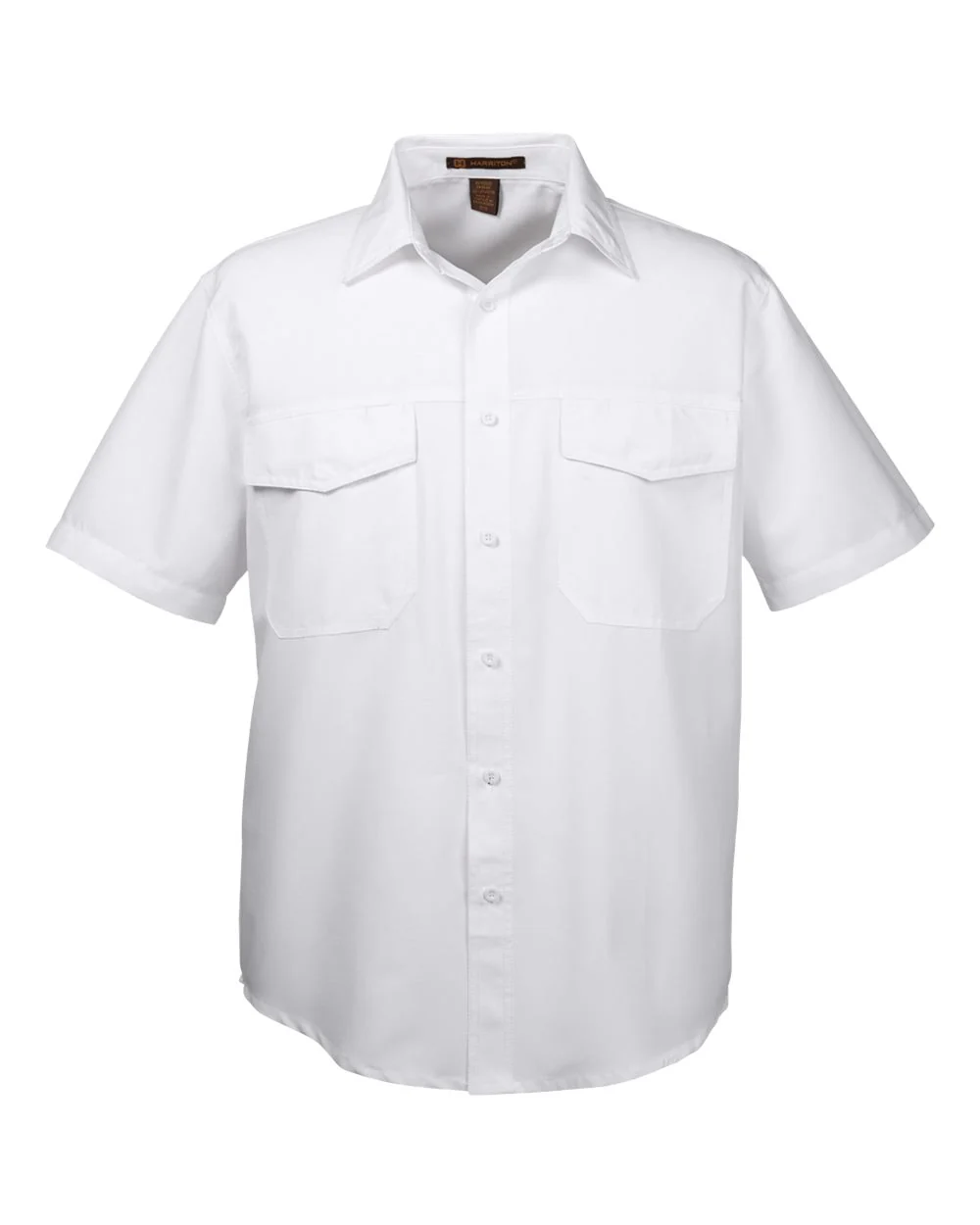 Harriton-M580-Men's Key West Short Sleeve Performance Staff Shirt - Image 26