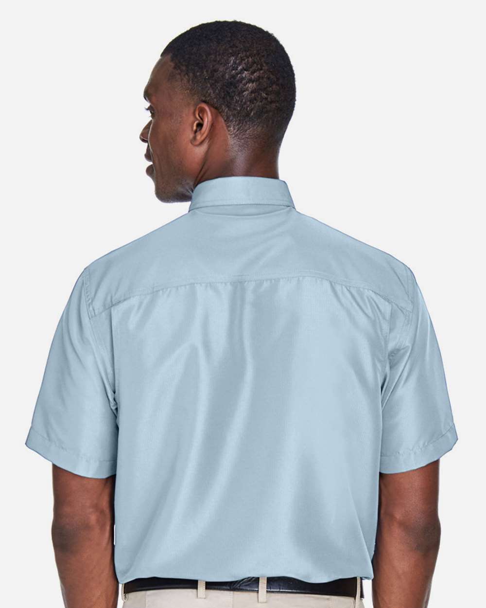 Harriton-M580-Men's Key West Short Sleeve Performance Staff Shirt - Image 9
