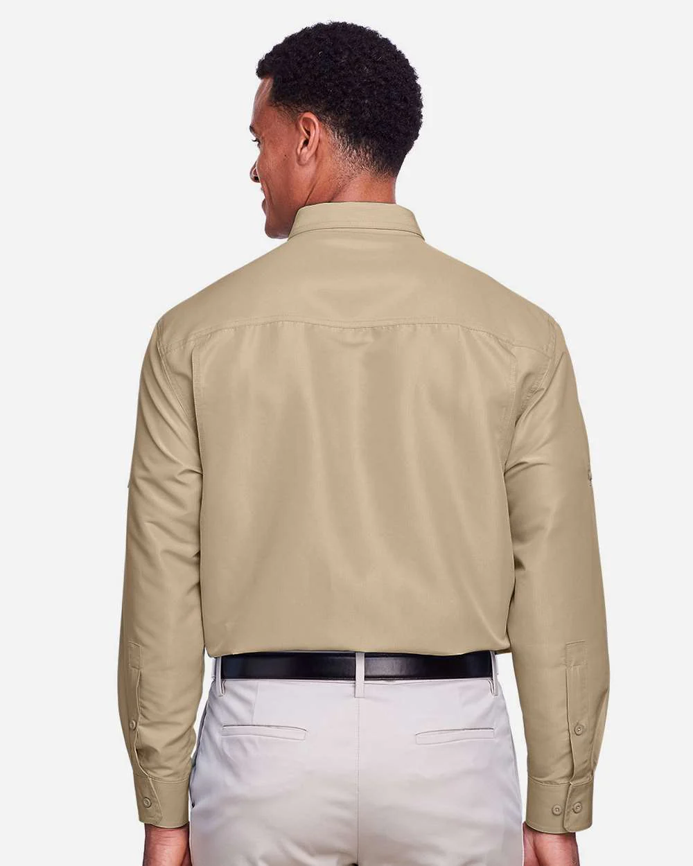 Harriton-M580L-Men's Key West Performance Staff Shirt - Image 21