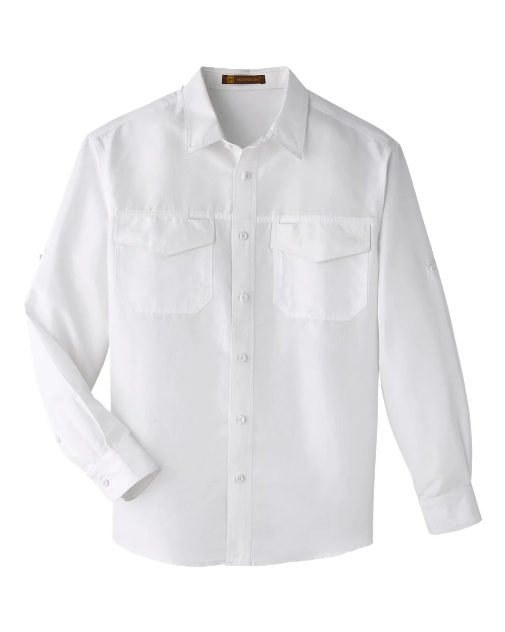 Harriton-M580L-Men's Key West Performance Staff Shirt - Image 32