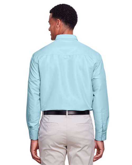 Harriton-M580L-Men's Key West Performance Staff Shirt - Image 42
