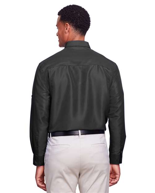 Harriton-M580L-Men's Key West Performance Staff Shirt - Image 45