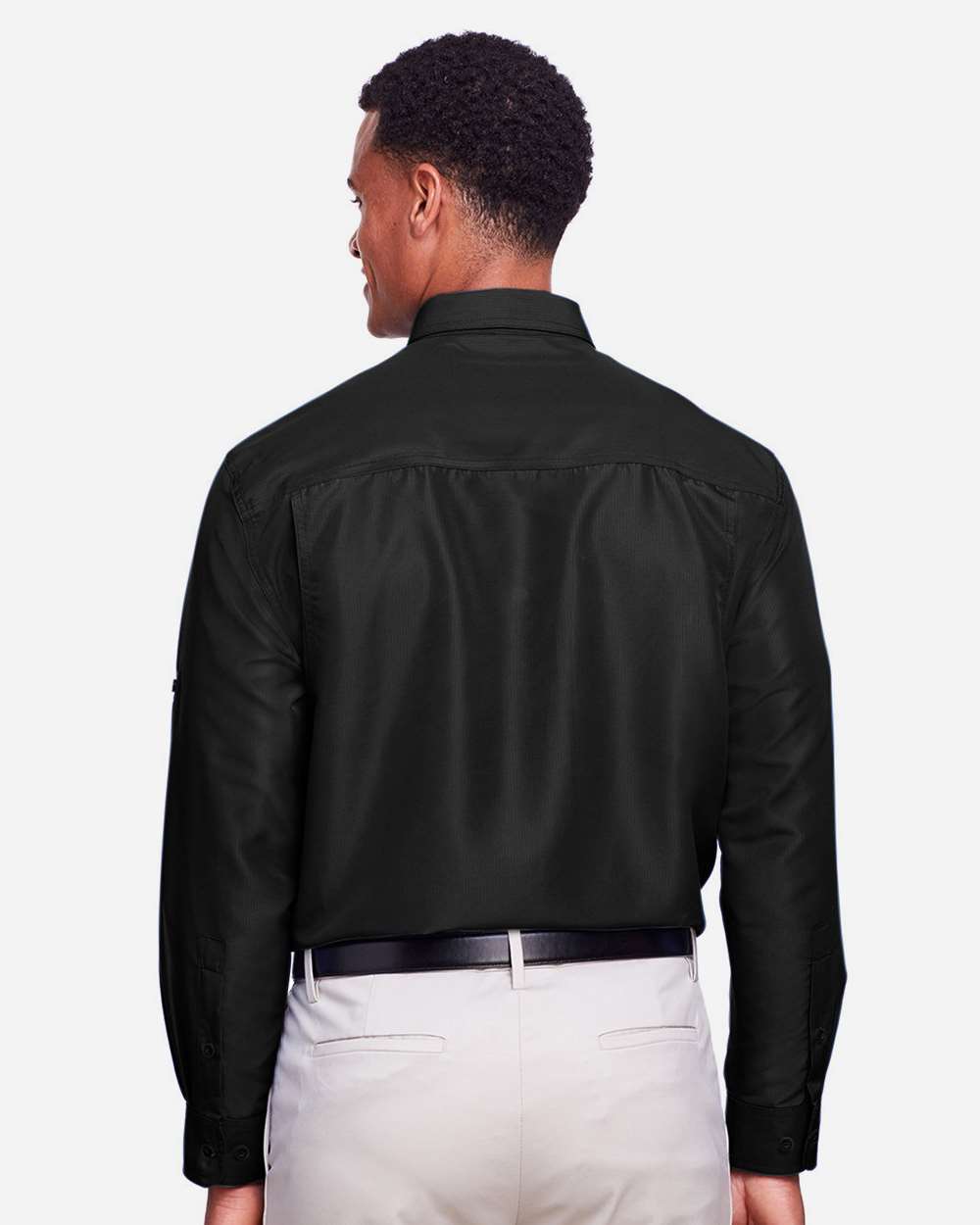 Harriton-M580L-Men's Key West Performance Staff Shirt - Image 5
