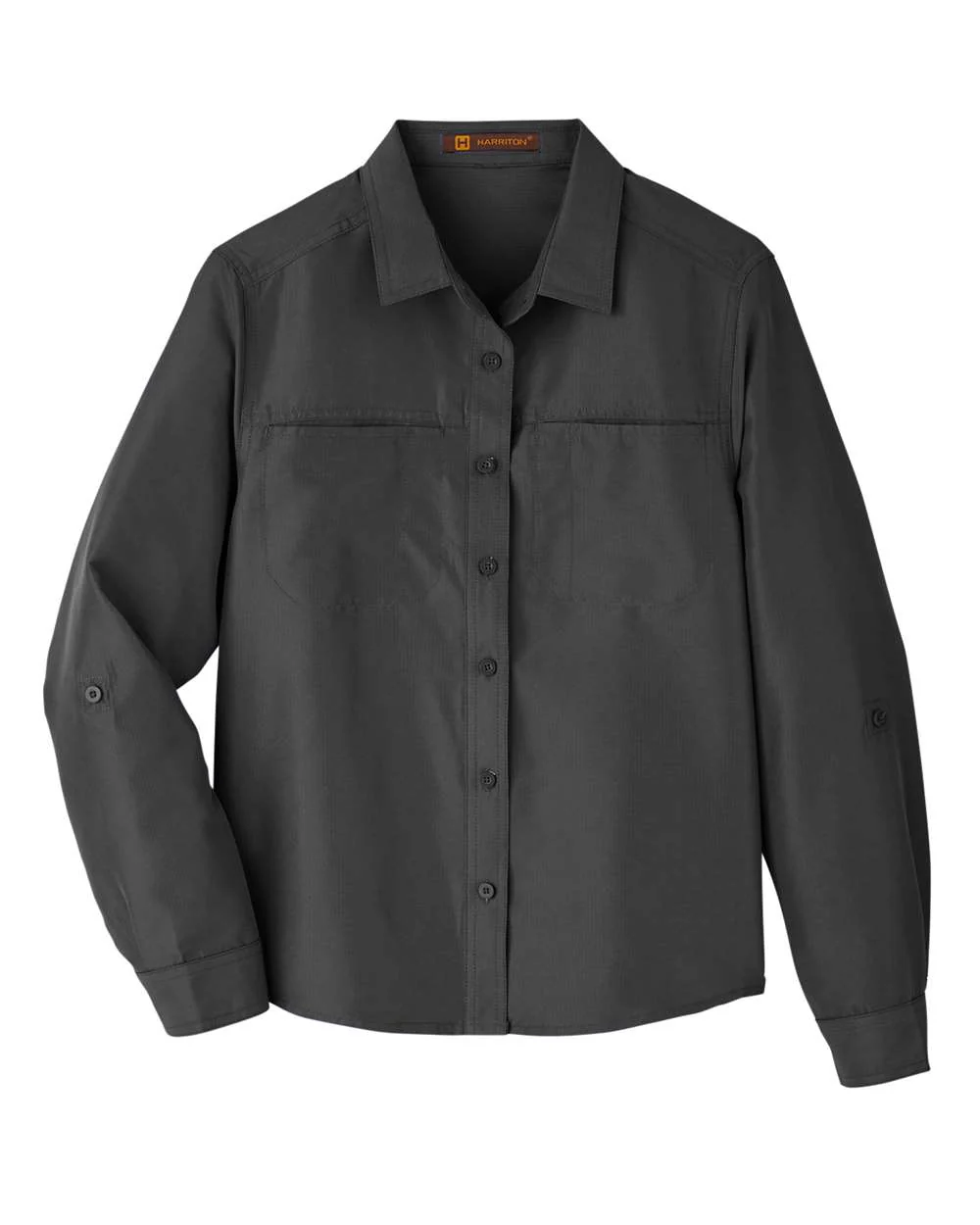 Harriton-M580LW-Women's Key West Long Sleeve Performance Staff Shirt - Image 12
