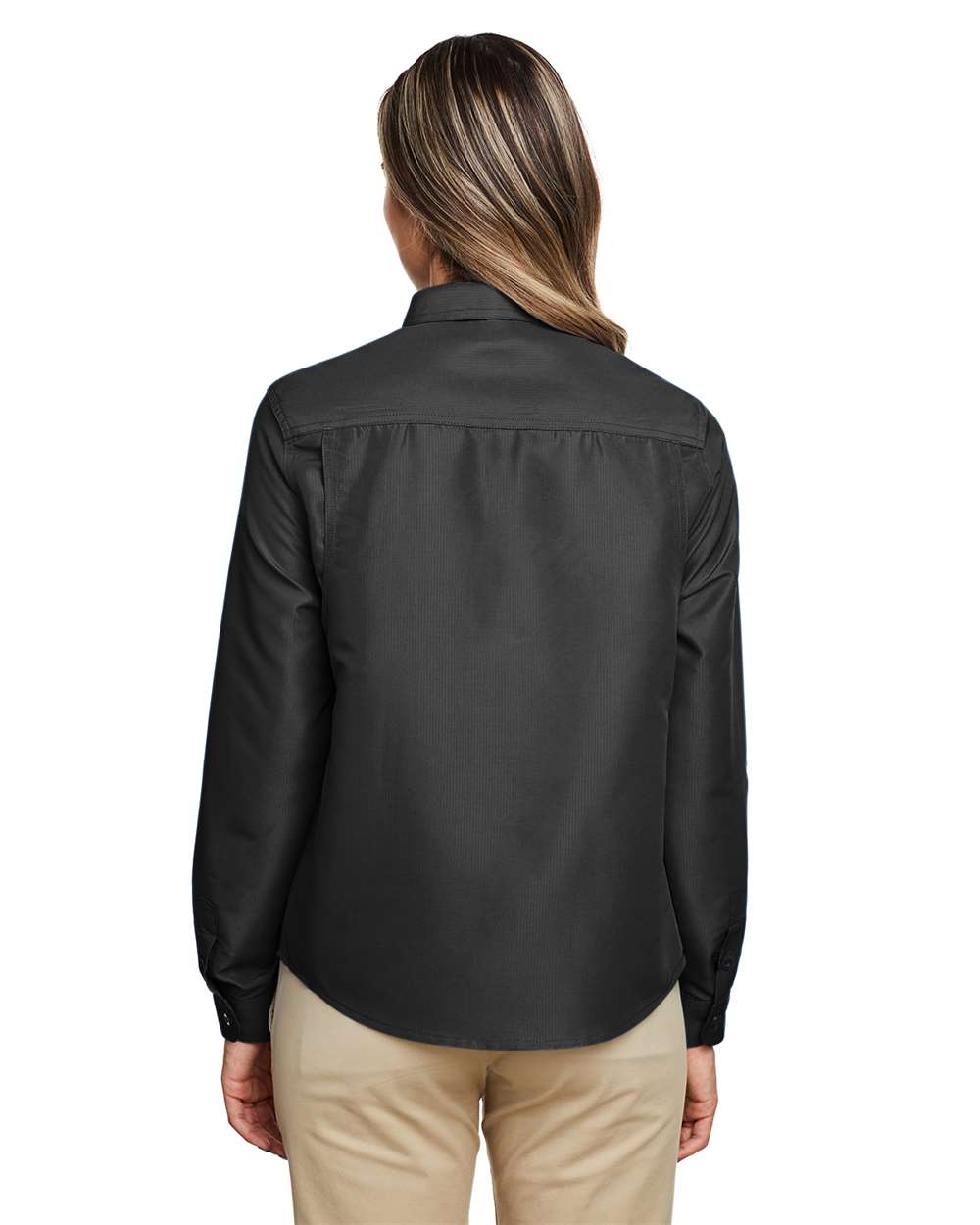Harriton-M580LW-Women's Key West Long Sleeve Performance Staff Shirt - Image 16