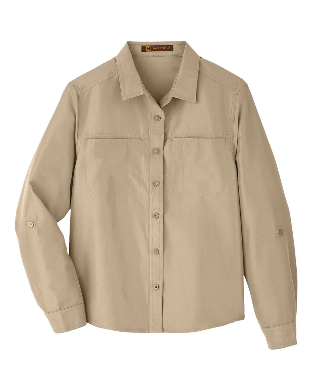Harriton-M580LW-Women's Key West Long Sleeve Performance Staff Shirt - Image 17