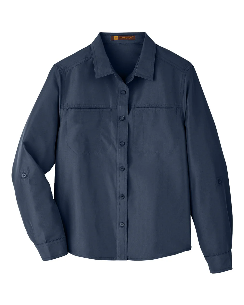Harriton-M580LW-Women's Key West Long Sleeve Performance Staff Shirt - Image 22