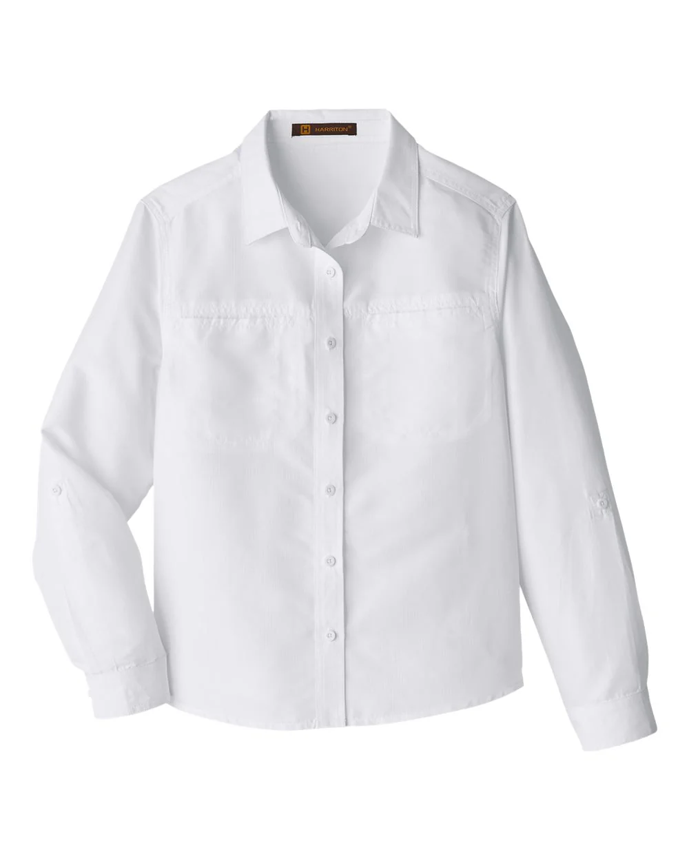 Harriton-M580LW-Women's Key West Long Sleeve Performance Staff Shirt - Image 32