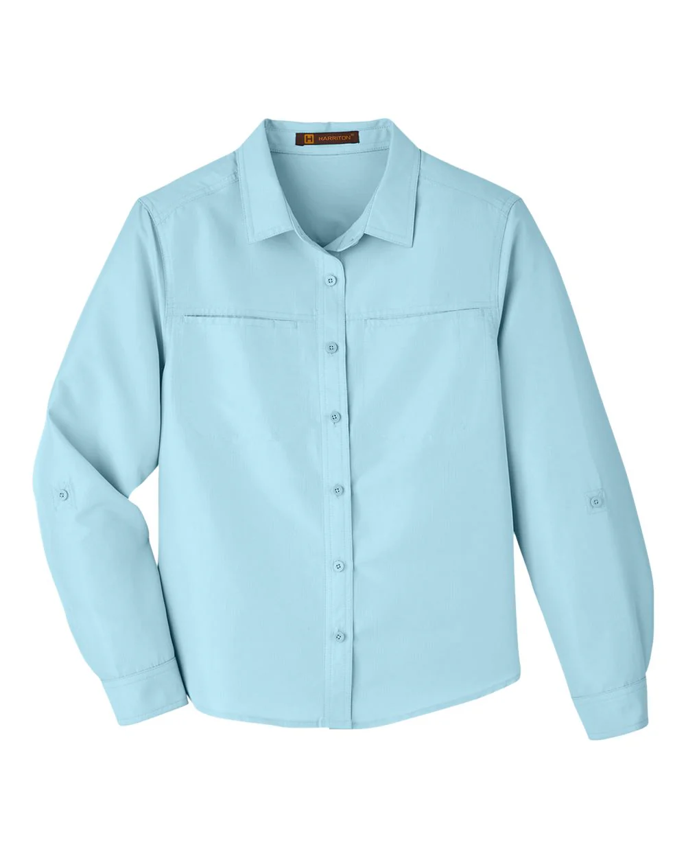 Harriton-M580LW-Women's Key West Long Sleeve Performance Staff Shirt - Image 7