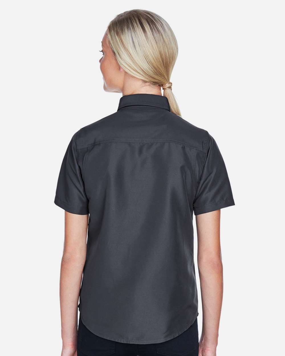 Harriton-M580W-Women's Key West Short Sleeve Performance Staff Shirt - Image 13