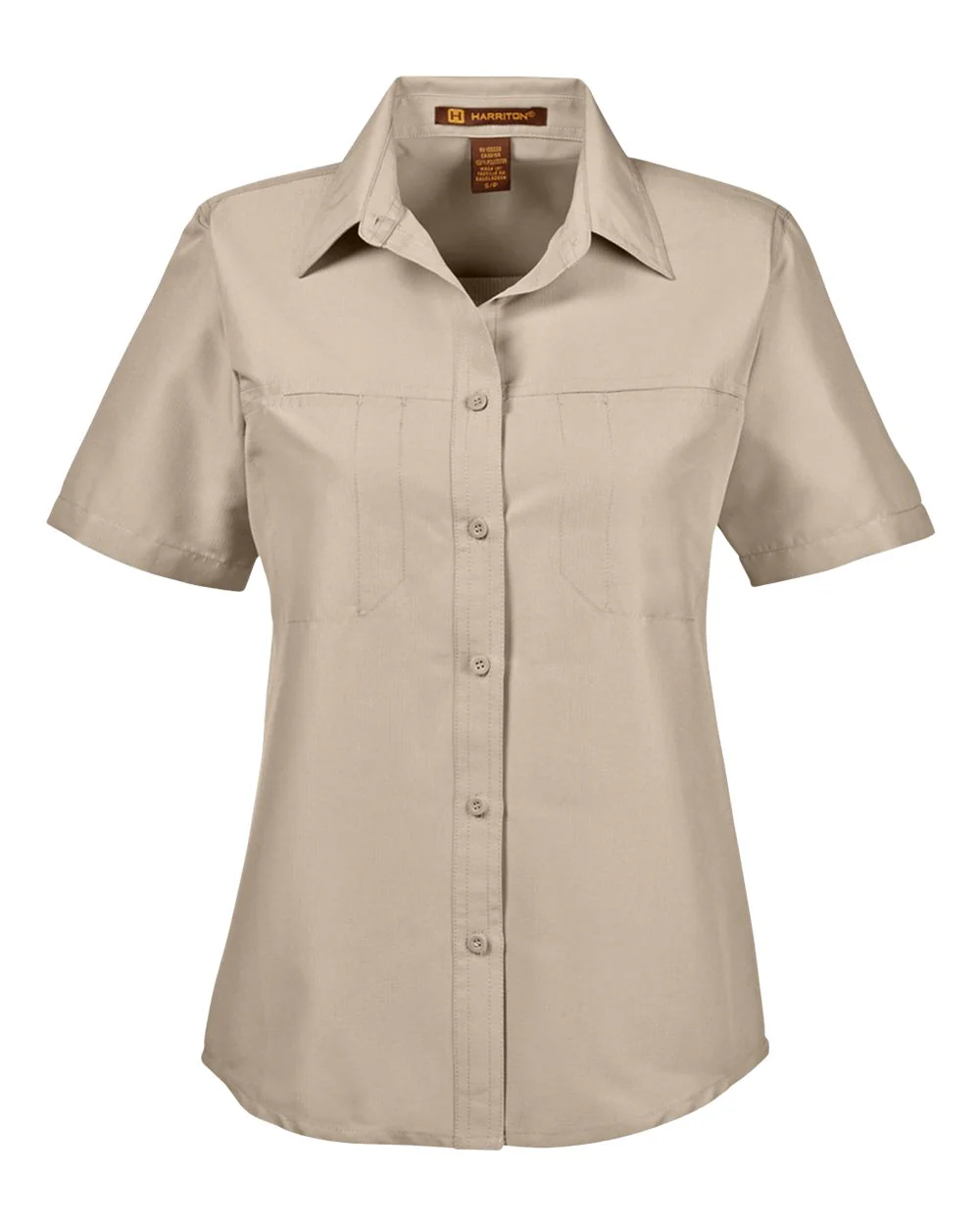 Harriton-M580W-Women's Key West Short Sleeve Performance Staff Shirt - Image 14