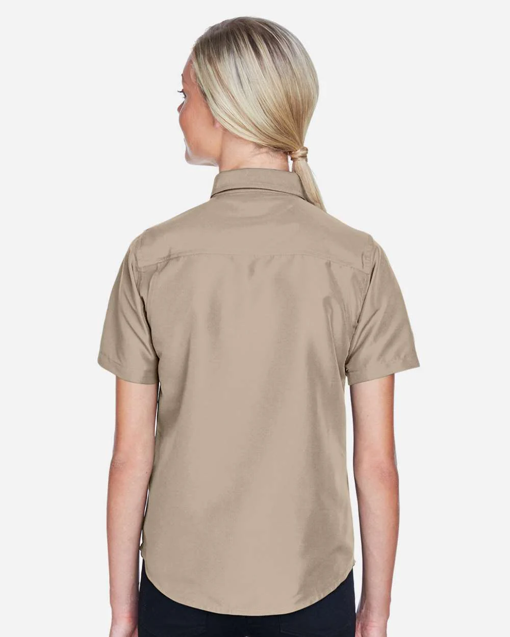 Harriton-M580W-Women's Key West Short Sleeve Performance Staff Shirt - Image 17