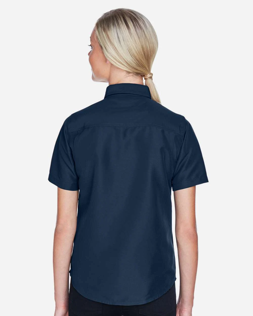 Harriton-M580W-Women's Key West Short Sleeve Performance Staff Shirt - Image 21
