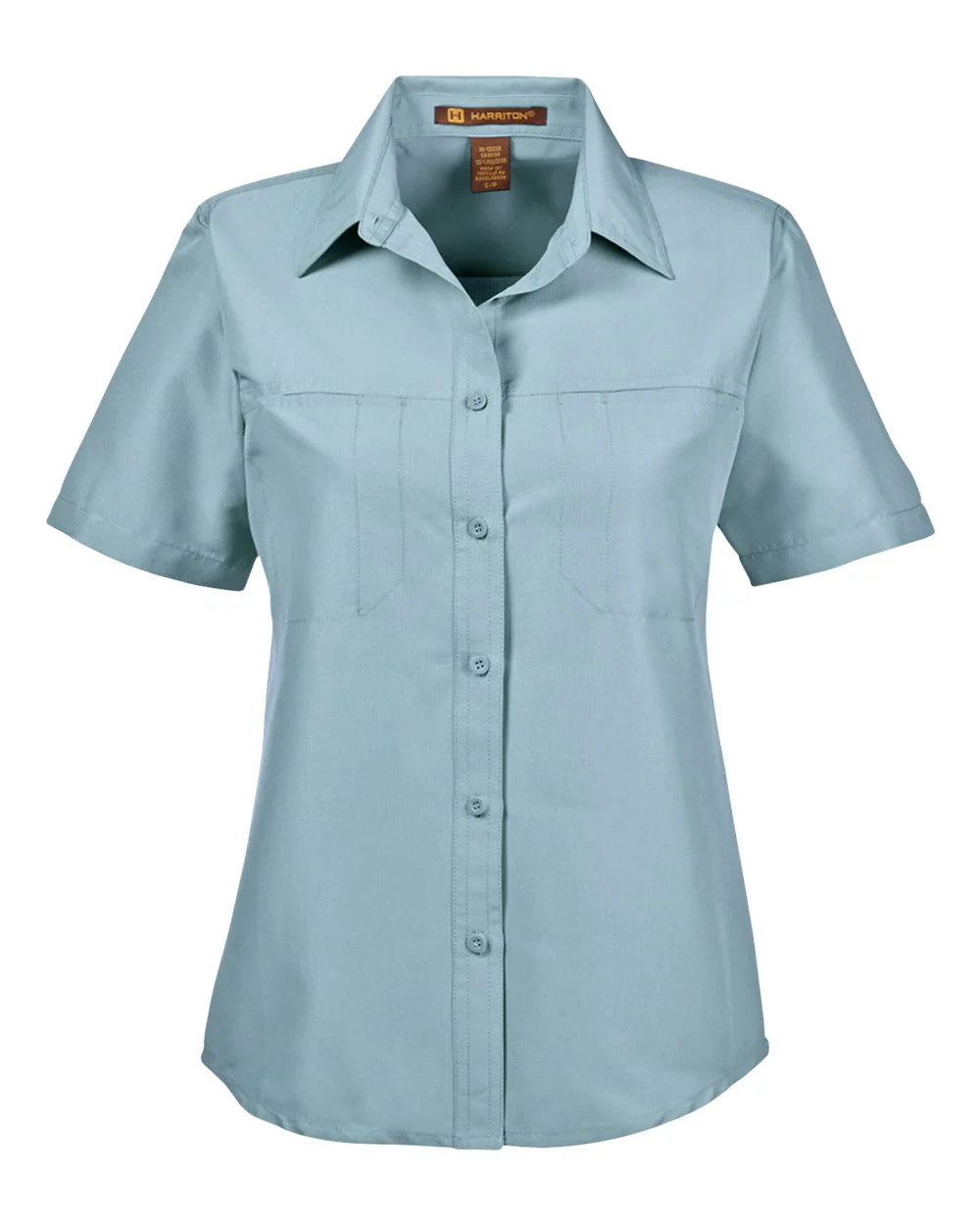Harriton-M580W-Women's Key West Short Sleeve Performance Staff Shirt - Image 6