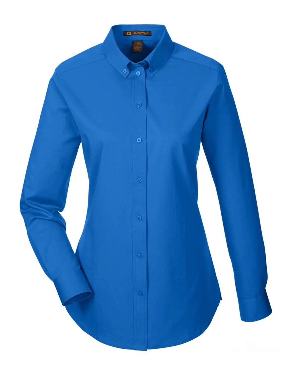 Harriton-M581W-Women's Foundation Cotton Twill Shirt with Teflon - Image 14