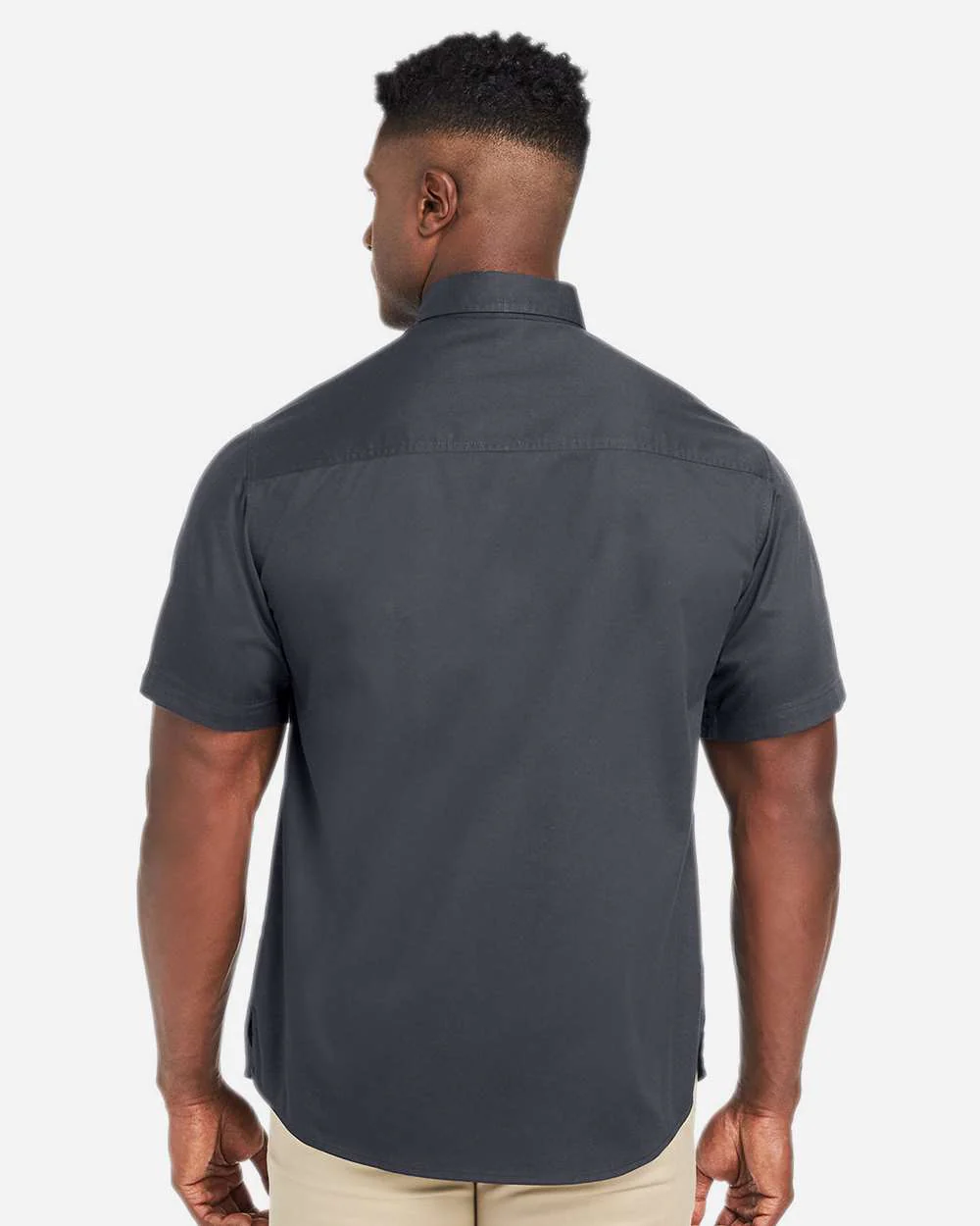 Harriton-M585-Men's Advantage IL Short Sleeve Work Shirt - Image 13