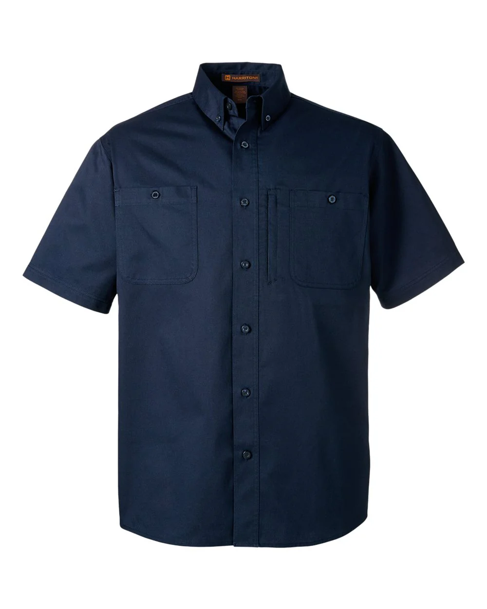 Harriton-M585-Men's Advantage IL Short Sleeve Work Shirt - Image 14