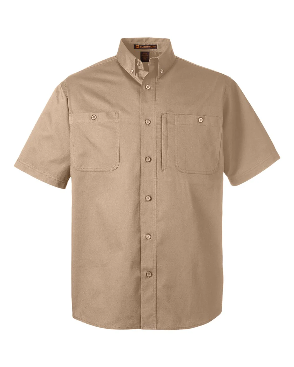 Harriton-M585-Men's Advantage IL Short Sleeve Work Shirt - Image 20
