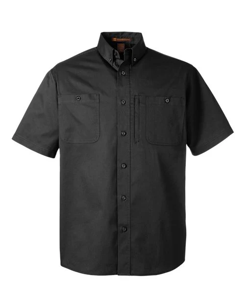 Harriton-M585-Men's Advantage IL Short Sleeve Work Shirt - Image 26