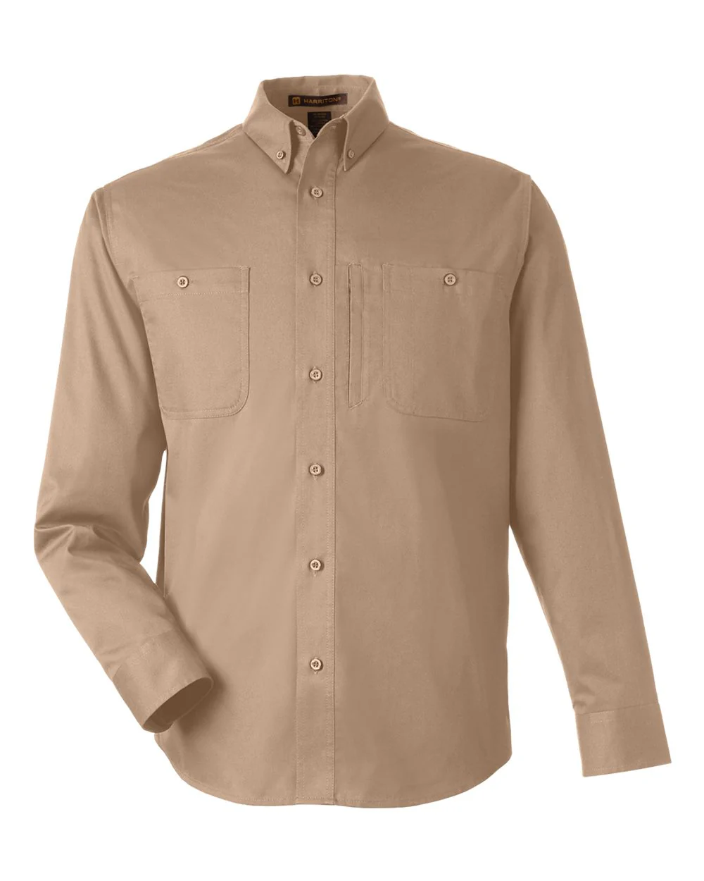 Harriton-M585L-Men's Advantage IL Long Sleeve Workshirt - Image 20