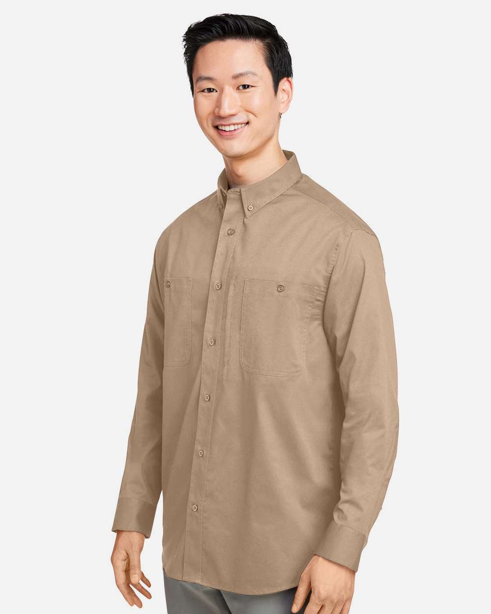 Harriton-M585L-Men's Advantage IL Long Sleeve Workshirt - Image 24