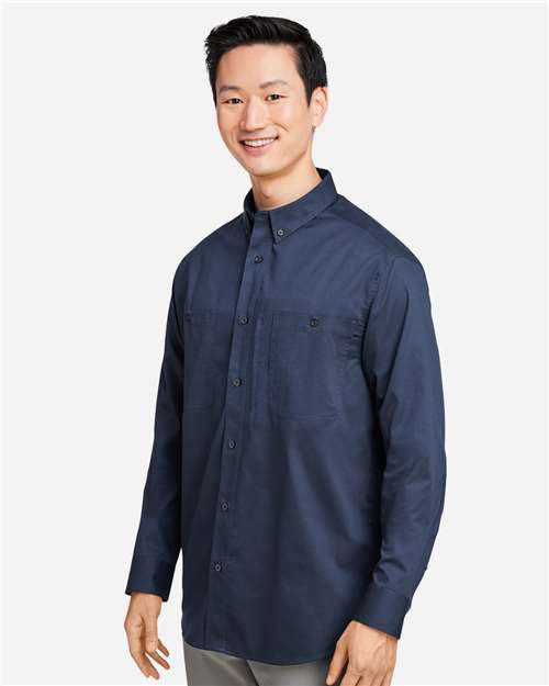 Harriton-M585L-Men's Advantage IL Long Sleeve Workshirt - Image 37
