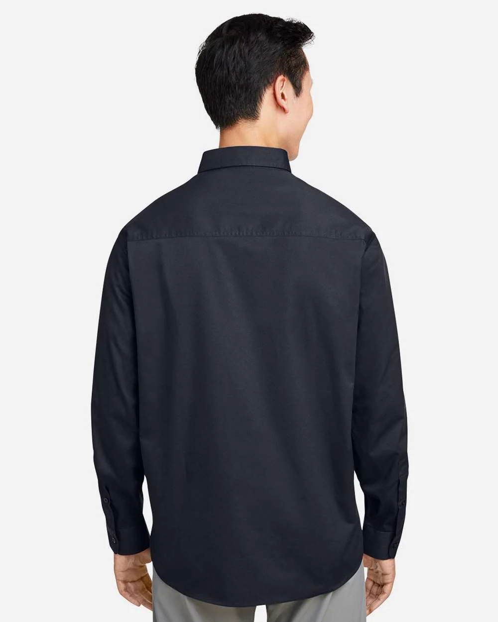 Harriton-M585L-Men's Advantage IL Long Sleeve Workshirt - Image 6