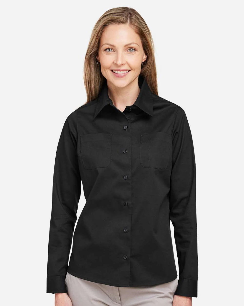 Harriton-M585LW-Women's Advantage IL Workshirt - Image 4