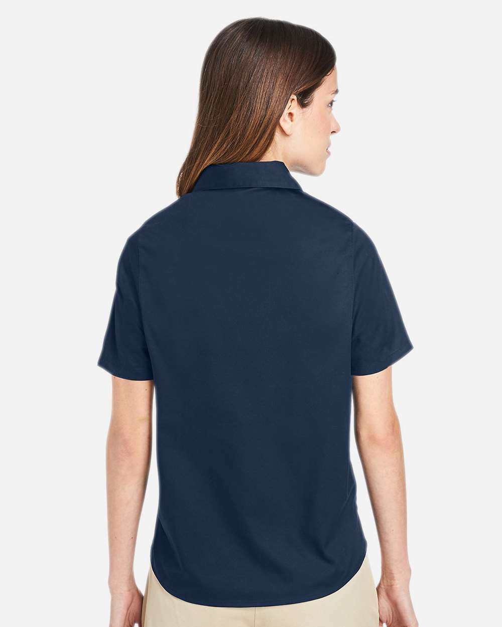 Harriton-M585W-Women's Advantage IL Short Sleeve Dress Shirt - Image 19