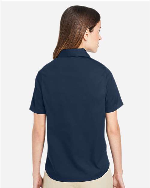 Harriton-M585W-Women's Advantage IL Short Sleeve Dress Shirt - Image 34