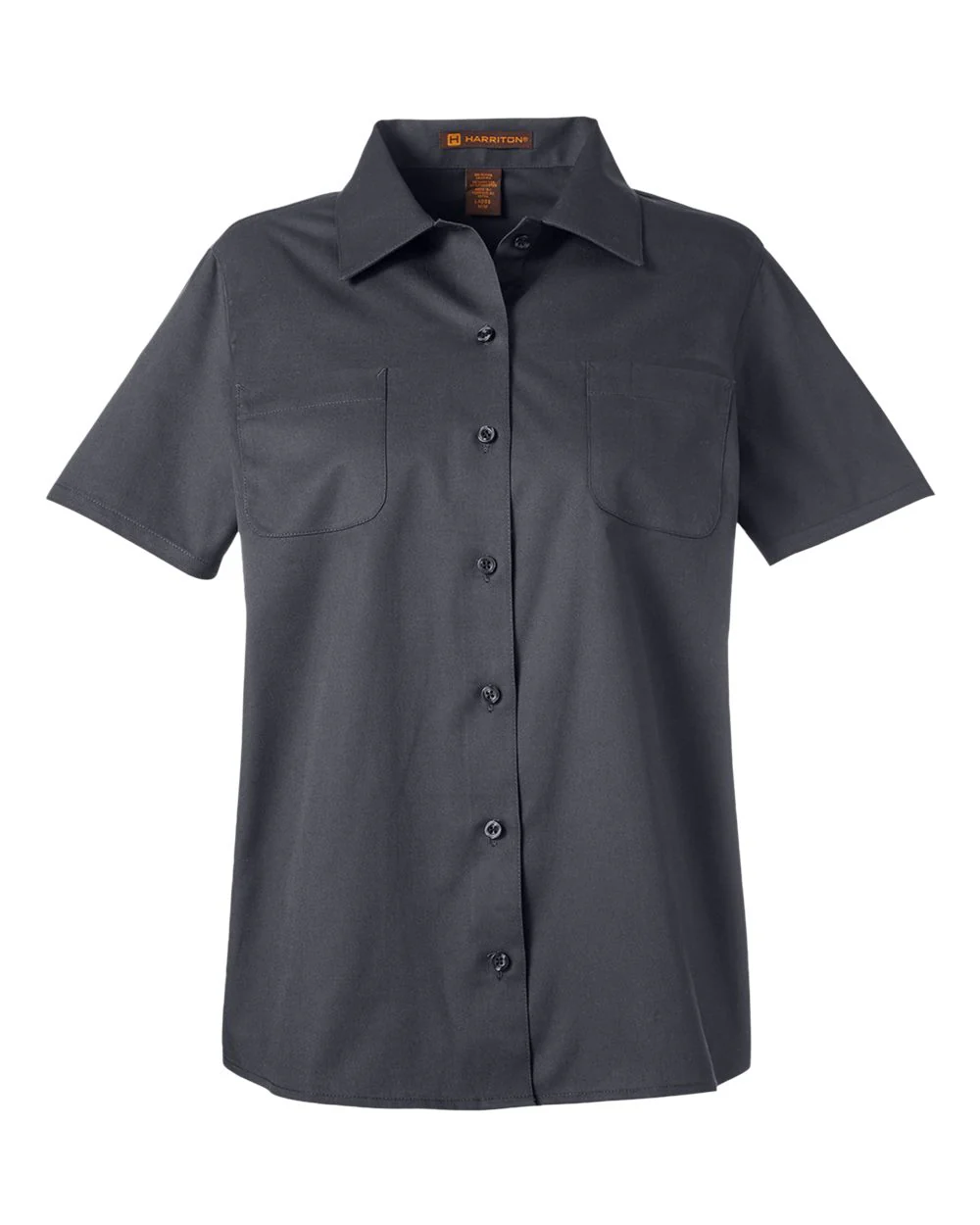 Harriton-M585W-Women's Advantage IL Short Sleeve Dress Shirt - Image 8