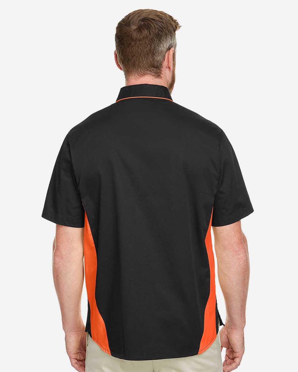 Harriton-M586-Men's Flash IL Colorblock Shirt - Image 19