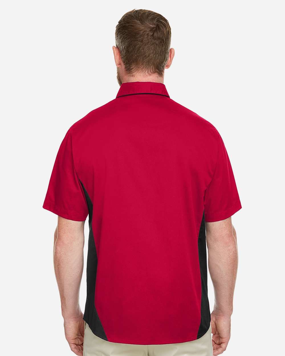 Harriton-M586-Men's Flash IL Colorblock Shirt - Image 31