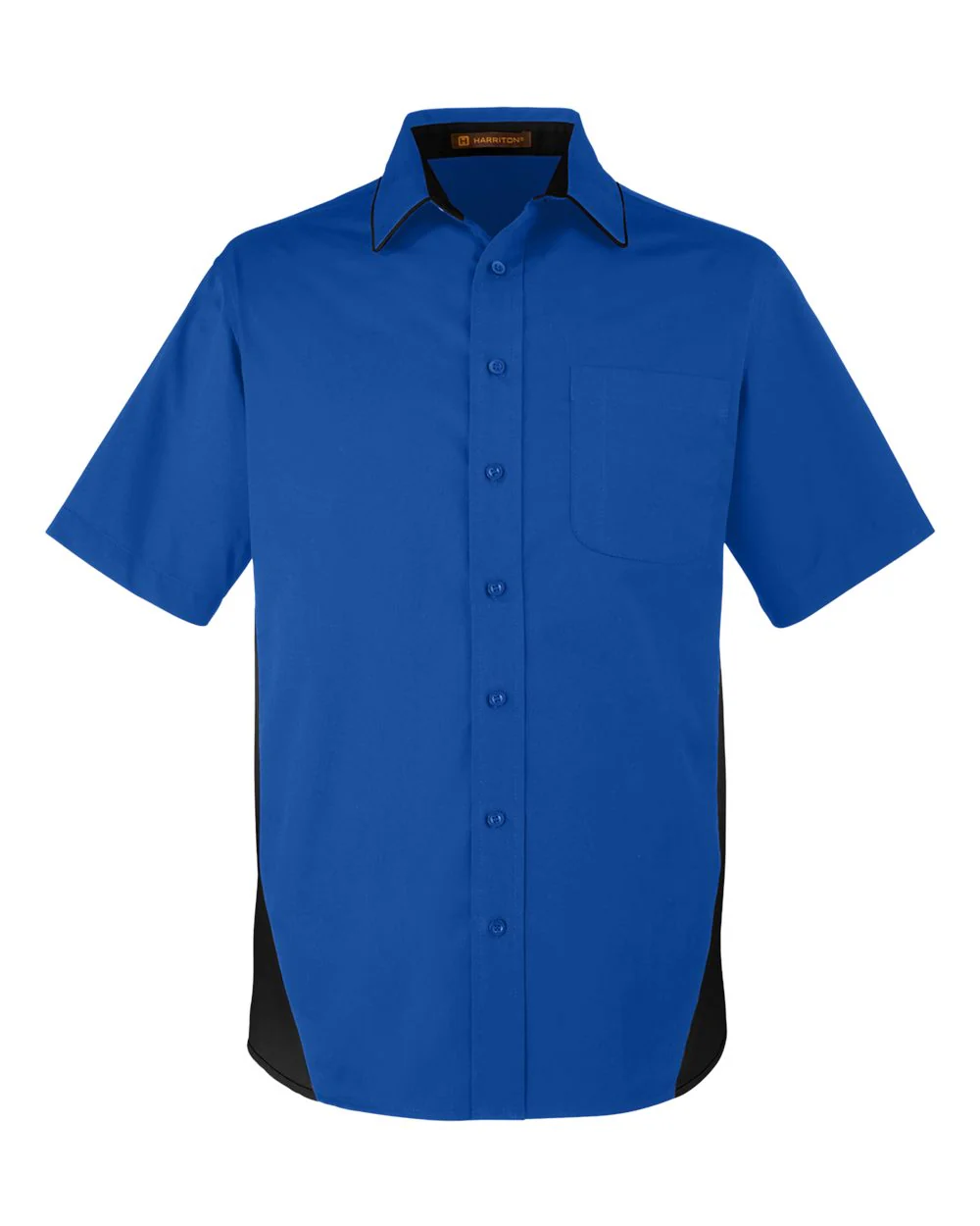 Harriton-M586-Men's Flash IL Colorblock Shirt - Image 32