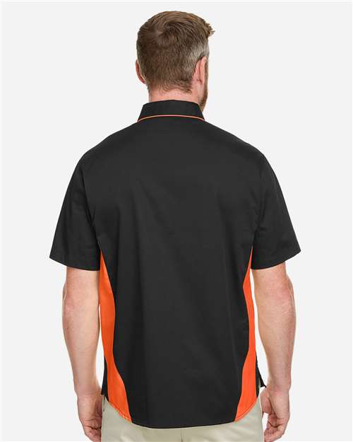 Harriton-M586-Men's Flash IL Colorblock Shirt - Image 52